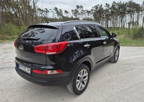 Kia Sportage cena 49900 przebieg: 180000, rok produkcji 2015 z Białobrzegi małe 497